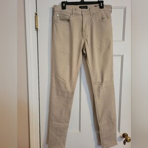 Pacsun, Mens, Khaki Active Stretch Skinny Pants, 32x32